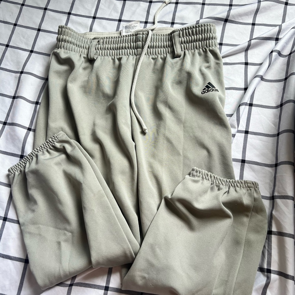 Adidas Light Gray Joggers